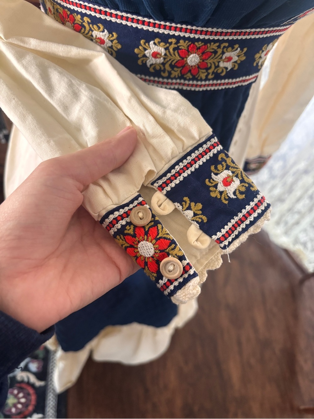 Rare 1970s Gunne Sax renaissance revival prairie dress - Picture 4 of 7